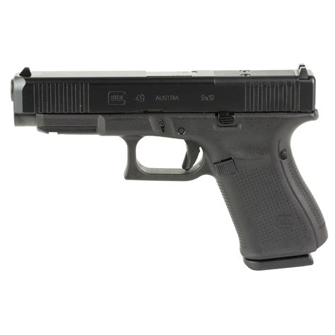 Glock G49 Gen5 MOS 9mm 4.49" BLK/BLK (3) 15RD Pistol - Firearms Unknown