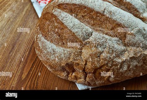 Balkan Pogacha Bread Stock Photo Alamy