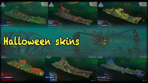 Halloween Camo 2019 World Of Warships Youtube