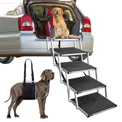 Hundetreppe Auto Hunderampe Auto Klappbar Haustiertreppe Stufen