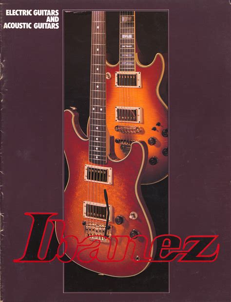 1983 Europe Catalog Ibanez Wiki Fandom