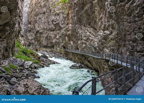 Glacier Canyon in Grindelwald, Swiss Stock Photo - Image of grindelwald ...