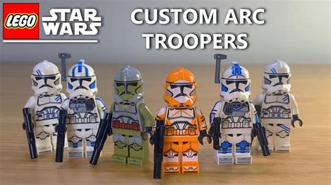 Custom Lego Arc Troopers Grandpa Clone Customs June Haul Youtube