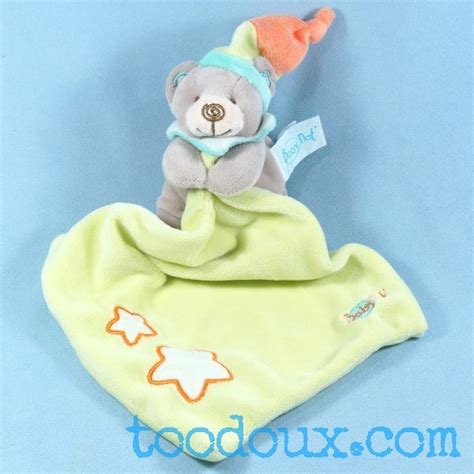 Toodoux spécialiste en sos doudou BABY NAT ours luminescent étoile