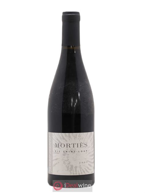 Acheter Coteaux Du Languedoc Pic Saint Loup Domaine De Morties Cuvee