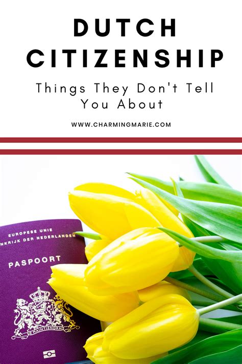 5 Things They Dont Tell You About Dutch Citizenship Citizenship Healthy Juices Dutch