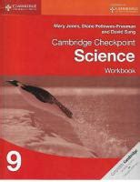 Cambridge Checkpoint Science Workbook Pdfcoffee