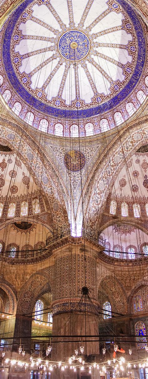 Panorama Of Blue Mosque Architecture Stock Photos Creative Market