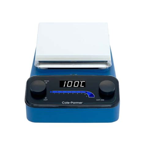 Cole Parmer SHP 300 BC Digital Stirring Hot Plate 15 X 15 Cm Ceramic Blue 230 VAC Meslo