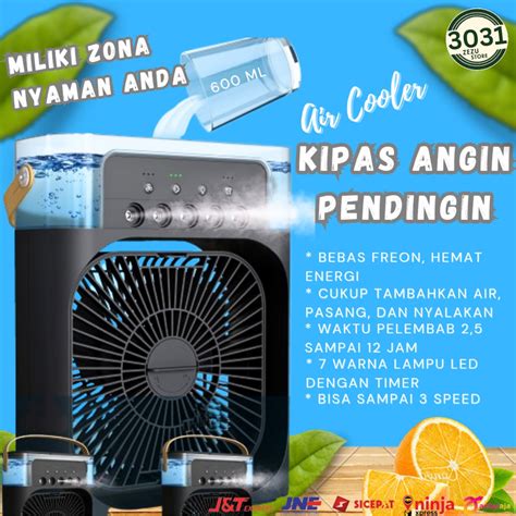 Jual Kipas Angin Pendingin Mini AC Portable Air Cooler Mobil Dan