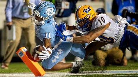 Unc Football Beats Pitt In Key Acc Coastal Division Game Raleigh News