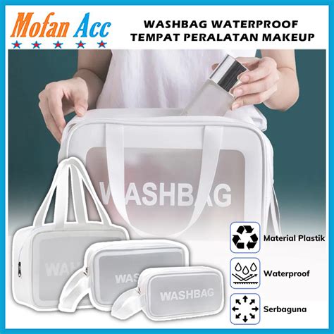 Jual Tas Washbag Waterproof Travel Bag Organizer Anti Air Tempat