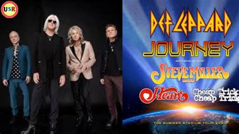 Def Leppard Journey 2024 Summer Tour Presale Tickets Dates