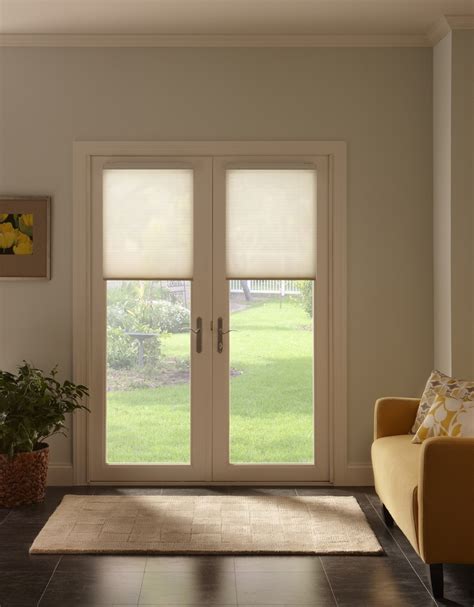 Lutron Motorized Cellular Shades Blinds For French Doors Motorized Window Shades Home