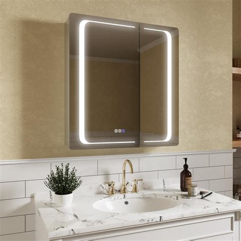 Exbrite Vogue In W X In H Rectangular Silver Aluminum Recessed