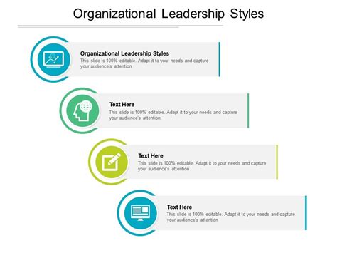 Organizational Leadership Styles Ppt Powerpoint Presentation Icon