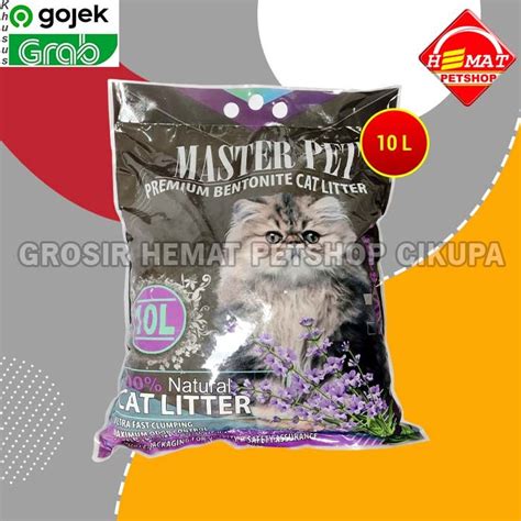 Jual GOSEND Pasir Kucing Wangi Gumpal Clumping Master 10 Litter