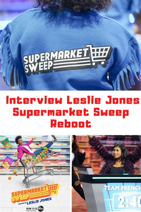 Supermarket Sweep Reboot SupermarketSweep ABC LeslieJones French