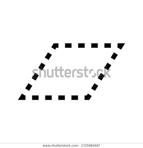 Find Parallelogram Shape Illustration Vector Graphic Basic Stock Images