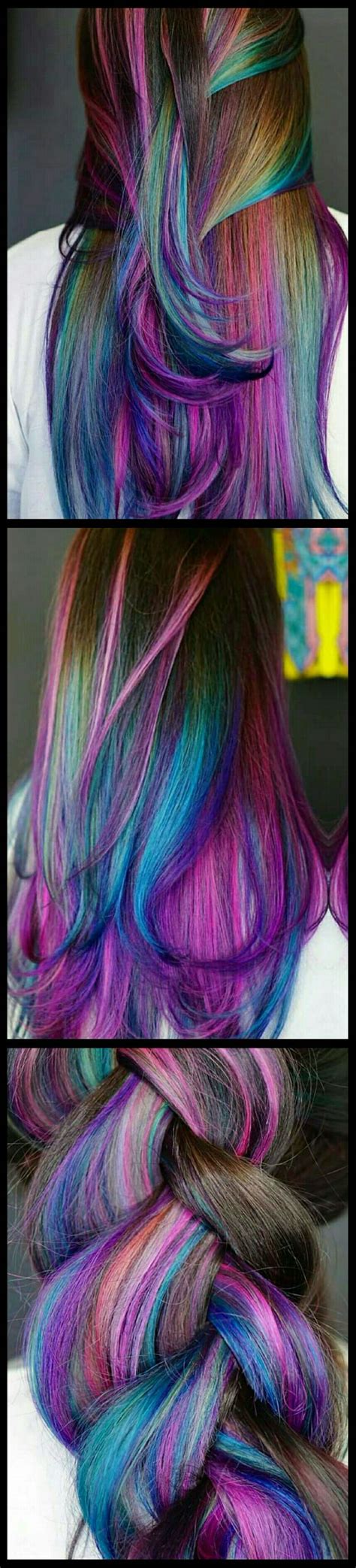 17 Best Images About Colourful Hair Inspiration On Pinterest Manic