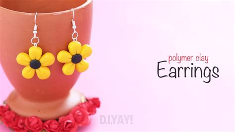 Polymer Clay Jewelry Tutorial Polymer Clay Earrings Jewelry Making