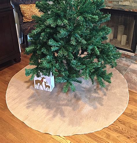 Christmas Tree Skirt Tree Skirt Burlap Christmas Tree Skirt Etsy