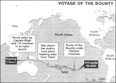 Macondo Sunsets: William Bligh-The Mutiny on Board H.M.S. Bounty