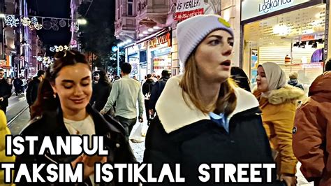 Istanbul Walking Tour Taksim Square Istiklal Street K Fps