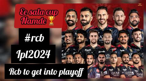 Will Rcb Qualify Into Playoffs Of Ipl Chances Of Rcb To Get Into