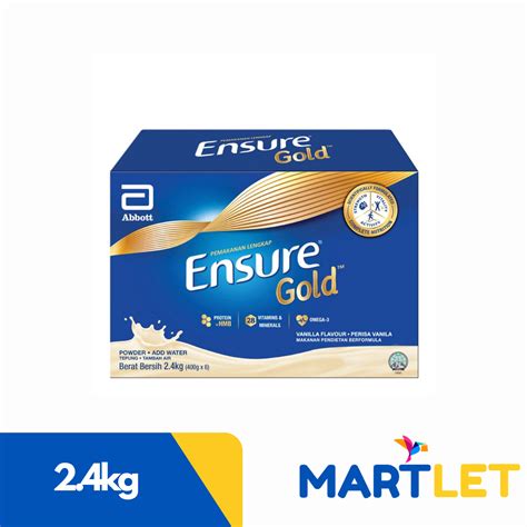 Ensure Gold Vanilla Flavor 2 4kg Lazada PH