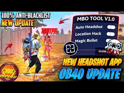 Ob Free Fire Hack Auto Headshot Injector Free Fire Max Ff