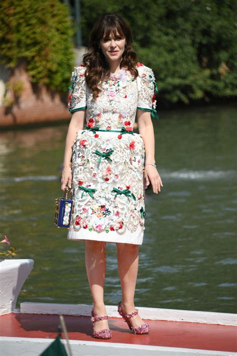 ZOOEY DESCHANEL Arrives at Hotel Excelsior in Venice 09/07/2022 ...