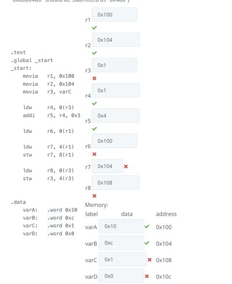 Solved Given The Following Assembly Code Execute The Chegg