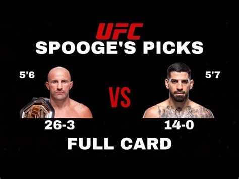 UFC 298 VOLKANOVSKI Vs TOPURIA PREDICTIONS FULL CARD BREAKDOWN YouTube