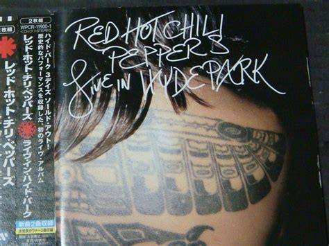 やや傷や汚れありRED HOT CHILI PEPPERS レッドホットチリペッパーズ ライブLIVE IN HYDEPARK