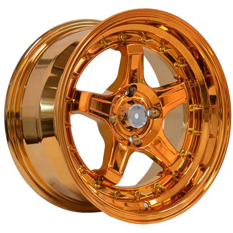 Auto Parts Auto Motorcycle Parts Accessories Inch Gold Wheel Hub Rim