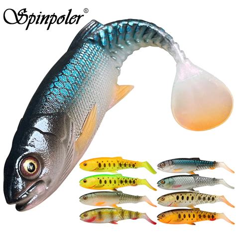 Spinpoler The Predator Soft Bait Fishing Lure 6 5cm 8 5cm 10 5cm 12cm