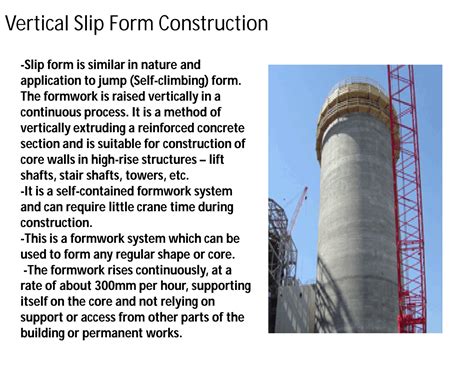 Solution Vertical And Slip Formwork Studypool