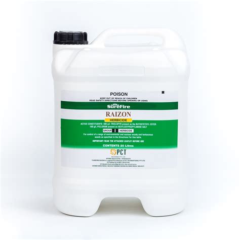 Surefire Raizon Herbicide Triclopyr Picloram Specialist Sales