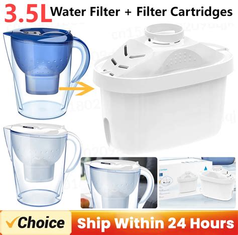 Filtro Per L Acqua Da 3 5 Litri Cartucce Per Caraffa Con Filtro Per L