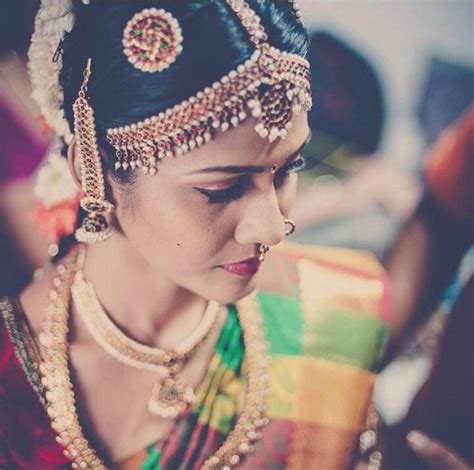 Real Brides Who Wore Stunning Matha Pattis Shaadiwish Shaadwish