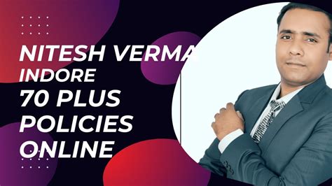 Nitesh Verma Plus Policies Online Lakh Plus Premium Youtube