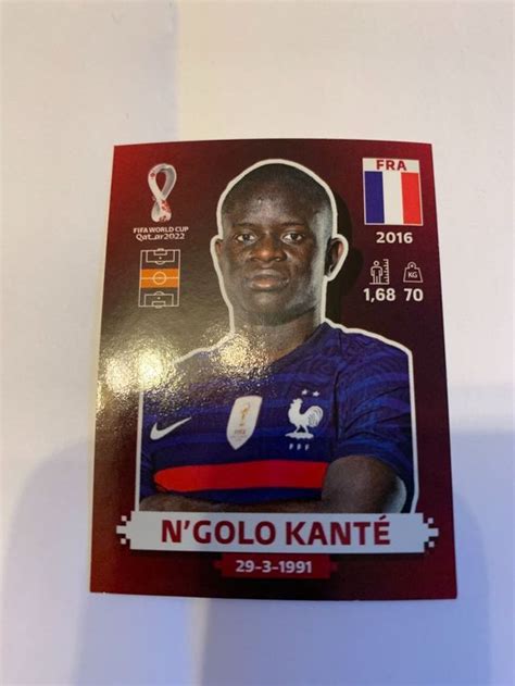 Panini WM 2022 N Golo Kanté FRA 11 Kaufen auf Ricardo