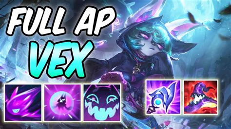 Vex Mid Full Ap Gameplay New Amazing Champion Build And Runes