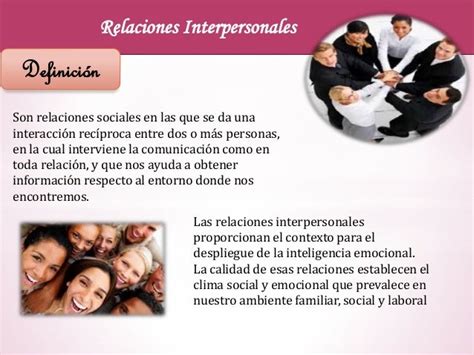 Importancia De Las Relaciones Interpersonales