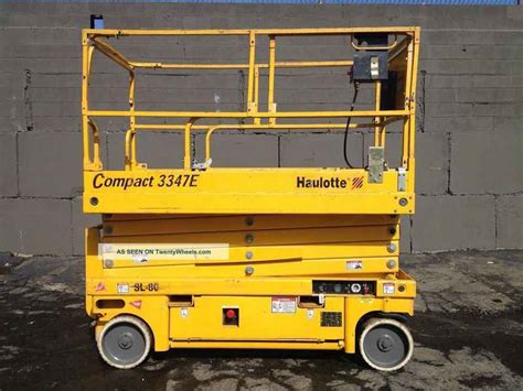 Haulotte Compact E Specs Dimensions Platform Engine Operational