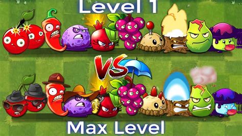 Every Bomb Plants Level 1 Vs Max Level Pvz 2 Discovery Plant Vs Plant Youtube