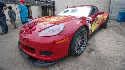 Lightning McQueen C6 Corvette Brings Smiles to Sick Kids | Corvetteforum