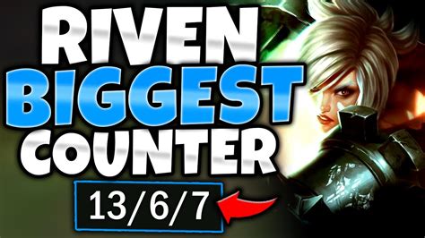 The Riven Counter Matchup You All Asked For How To Win S12 Riven Top Gameplay Guide Youtube