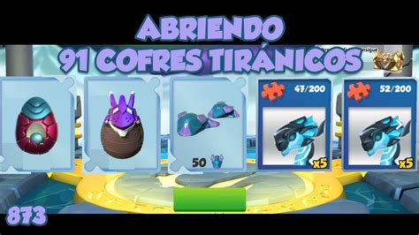 Abriendo 91 Cofres Tiránicos salió una carta de 50 Talismanes Dragon